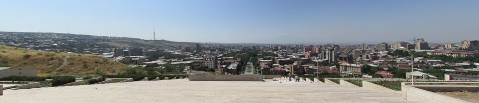 yerevan from the cascade copyright robin whiting